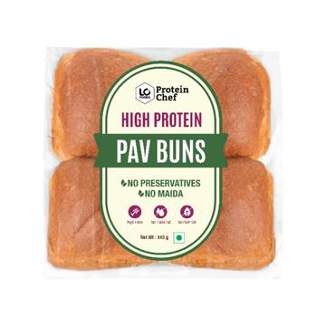 Protein Chef High Protein Pav Bun (Zero Maida, Multigrain)
